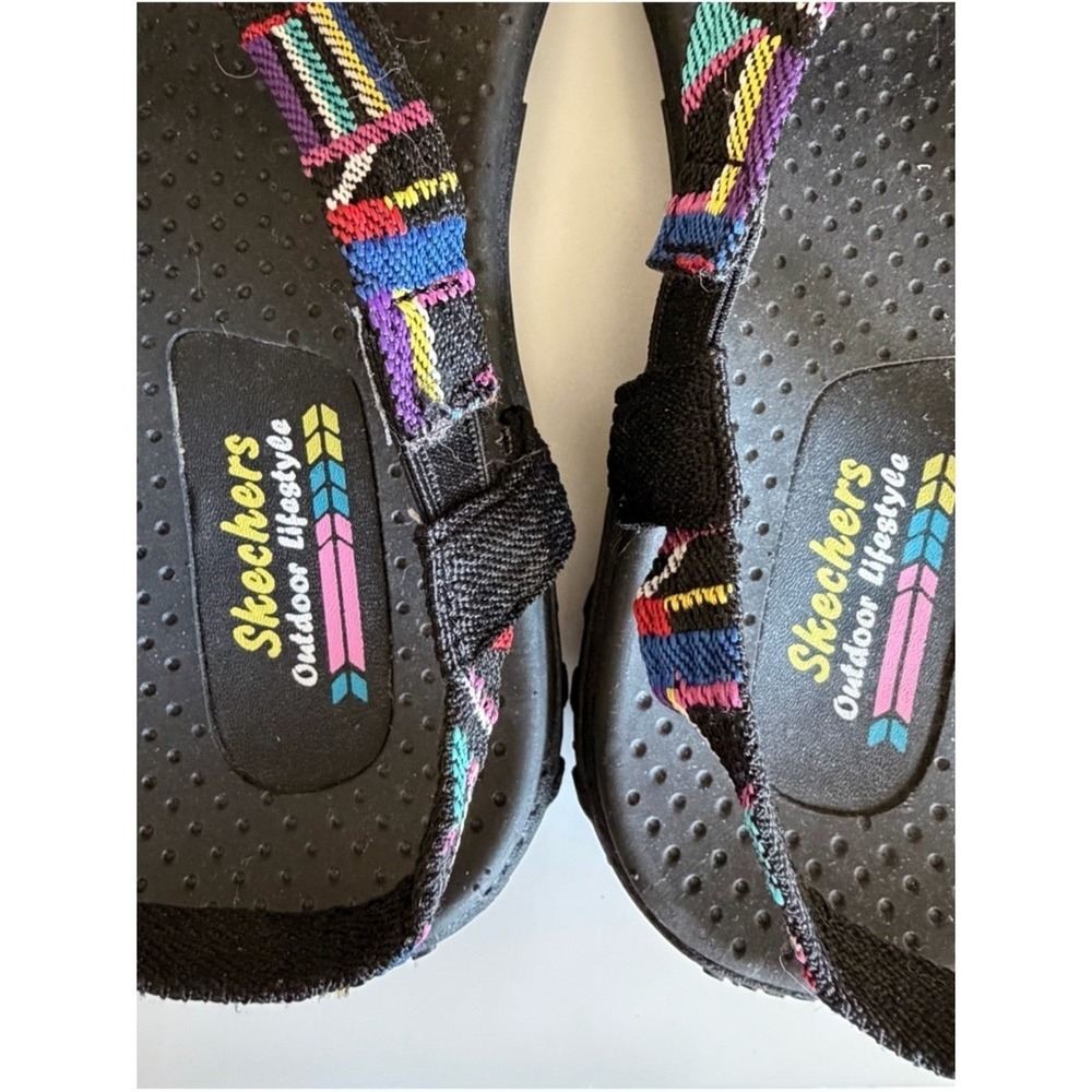 Skechers Outdoor Lifestyle Womens‎ Multi Color Strappy Athletic Sandals Black 9 - Picture 6 of 7